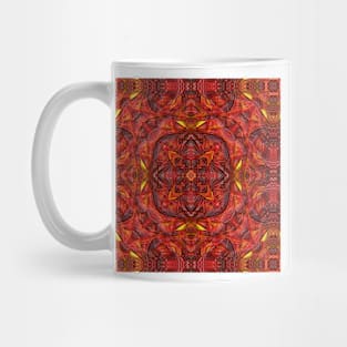 Moroccan Leather Dome Mandala Mug